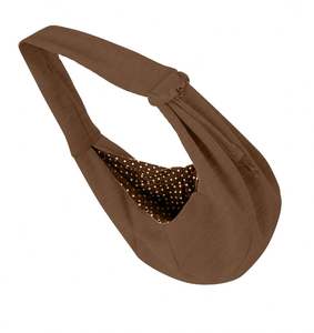 Customization Best Sale Brown Pet Bag <b>Cat</b> <b>Backpack</b> Pet Carrier <b>Carrying</b> Case One Shoulder Carry Bag - Product Image 1