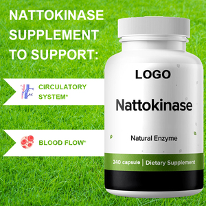 Cápsulas <span class=keywords><strong>de</strong></span> Nattoquinasa OEM/ODM que Promueven la Circulación Sanguínea y la Salud en Personas Mayores - Product Image 2