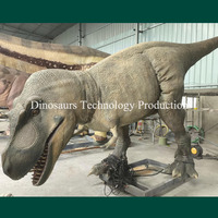 Modèle de Tyrannosaurus Rex animatronique sur mesure de grande taille avec servomoteurs intégrés pour le Centre National Geographic