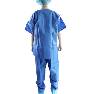 Camiseta Quirúrgica Ligera y Transpirable con Cuello en V, Trajes Quirúrgicos Desechables para Cirujanos, Enfermeras y Médicos - Product Image 3