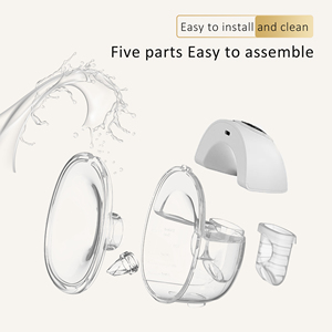 Tire-lait portable Pompe d'<span class=keywords><strong>allaitement</strong></span> mains libres unique Extracteur de lait maternel portable avec 4 modes 12 niveaux Tire-lait S39 - Product Image 6
