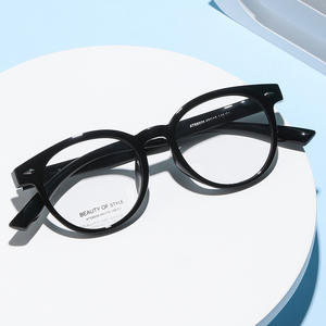 Gafas ópticas con montura redonda Beauty Of Style para mujer, lentes Uv400 Ac, puente medio, origen Taizhou Gtp At68608 - Product Image 5