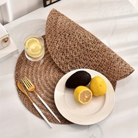 Tapis de table de style nordique, écologique, durable, anti-calcaire, antidérapant, isolant thermique, pour la maison et la cuisine, résistant