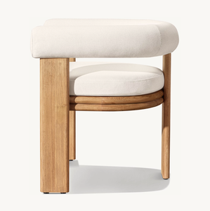 Sassanid Outdoor Recién llegado Patio Muebles de jardín Hotel de lujo Comedor al aire libre <span class=keywords><strong>Bondi</strong></span> Teak Comedor Sillón - Product Image 4