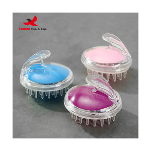 Mixed Procurement Low Price Portable Massage Comb Silicone Shampoo Scalp Comb <b>Shower</b> Washing <b>Hair</b> Massage <b>Brush</b> - Product Image 2
