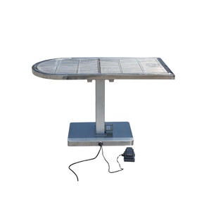 SY-W018 Clinic Examination <strong>Instrument</strong> Veterinary Operation Table Drain Stainless Steel <strong>Autopsy</strong> Operation Table - Product Image 1