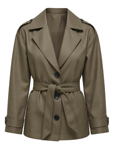 Fashion <b>Women's</b> Autumn Short Warm Solid Hooded Casual Outdoor Hiking <b>Jacket</b> - Product Image 1