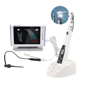 Whole Set Dental Apex Locator With Root Canal Endo Motor LED 16:1 Contra Angle 6 Programms Endodontic Instrument Kit