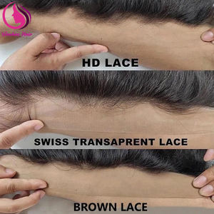 วิกผมแท้สำหรับผู้หญิงวิก<span class=keywords><strong>ผม</strong></span>มนุษย์ติดหนังกำพร้าแบบไม่ใช้กาวไม่ผ่านการแปรรูปจากประเทศกัมพูชา - Product Image 4