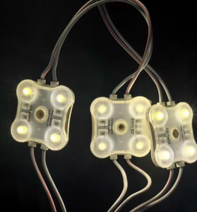 Module LED 2W à 4 lampes, protection IP68, DC12V/24V, adapté aux signalétique de bâtiments en immobilier - Product Image 1