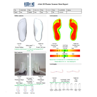 Máquina de Escaneo Plantar para el Cuidado de los Pies, Herramienta de Corrección de Postura Corporal con Sensores para Plantillas Personalizadas