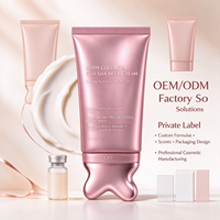 Crème pour le cou au collagène PDRN OEM/ODM avec masseur à rouleaux intégré, raffermissante et hydratante, soin du cou