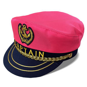 Mũ Thuyền Trưởng Nhiều Màu Mũ Hải Quân Thuyền Trưởng Tàu Thủy Thủ Mũ Cho Cosplay Đảng Phụ Kiện - Product Image 1