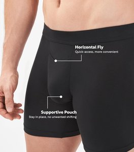 OEM Re-Engineered Men's Underwear Stay-Put Waistband & No-Ride Leg Bands Horizontal Fly Design All-Day Comfort Stretch Fabric - Product Image 4