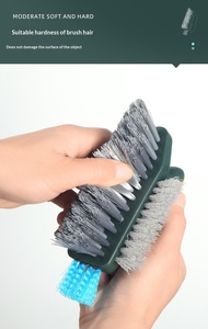 Household Cleaning <b>Brush</b> Kitchen Gadgets Tiles Window Trough Shaped <b>Brush</b> for Kitchen Home Supplies Tools Bathroom - Product Image 5