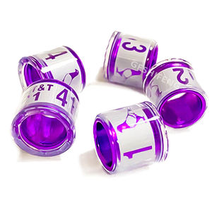 Nieuwe Pet Products Leverancier Aangepaste Metal Bands Kanarie Vogel Ringen Voet <span class=keywords><strong>Ring</strong></span> Aluminium Plastic Duif <span class=keywords><strong>Ring</strong></span> - Product Image 4