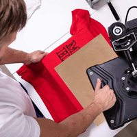 Papel de Transferencia de Calor Antiadherente YS, Lámina de PTFE Reutilizable para Prensa de Calor, Resistente al Calor, Fácil de Desmoldar, Lámina de PTFE Marrón