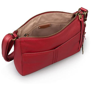 Venta al por mayor nueva moda de cuero de la PU de las mujeres bandolera de hombro hecho de fábrica de alta calidad personalizado Logotipo de cuero bandolera - Product Image 5