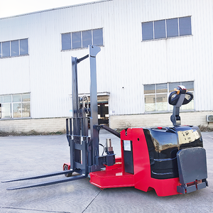 Carretilla elevadora eléctrica de pasillo estrecho de tres vías de 3 vías 1T 1,5 T 1,6 T apilador eléctrico altura de elevación 7,5 m <span class=keywords><strong>8M</strong></span> 9m 10m carretilla elevadora eléctrica - Product Image 2