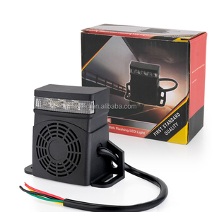 Factory Price 12V 80V Mul-function Reverse Horn LED Flashing Warning Light for <strong>Car</strong> Engineering Vehicle Modification Backup <strong>Buzze</strong> - Product Image 1