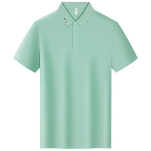 เสื้อโปโลโปรโมชั่น สีกรมท่า แขนสั้น สีพื้น ผ้าใยโพลีเอสเตอร์ ใส่ได้ทุกวัน - Product Image 3