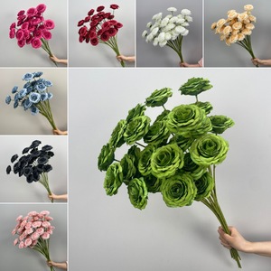 Simulación de Rosas de Burbuja para Decoración de Bodas, Flor de Seda Suave para Ventana, Arreglo Floral para Banquete de Boda - Product Image 4