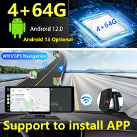 Radio de coche Android con pantalla Carplay portátil de 10,26 \ "con 4 + 64G WiFi GPS compatible con la aplicación de instalación de YouTube Trend USA AU GPS incorporado