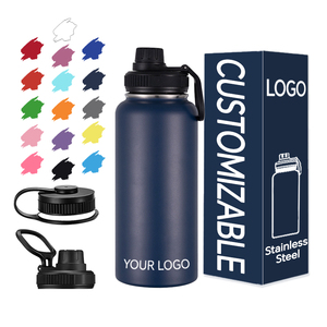 Bouteille d'eau isotherme en acier inoxydable à double paroi, idéale pour la gym – Nouveauté très demandée - Product Image 1