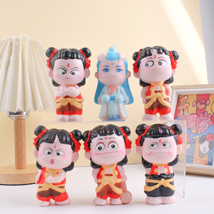 Jouets en PU souple à montée lente inspirés du film d'animation Nezha Ao Bing, résistants à la compression pour enfants, vente chaude - Product Image 2