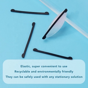 Ruban adhésif noir réutilisable pour cils, autocollant de beauté pour paupières, pour extension de cils, rehaussement de cils, bandes de silicone pour lamination et permanente des cils - Product Image 3
