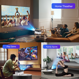 Projecteur Magcubic HY450 900 ANSI Mini Smart TV pour la maison, rapport de projection 0,6:1, correction automatique de la distorsion trapézoïdale - Product Image 5