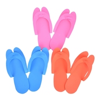 Pantuflas Desechables de Espuma EVA de Diseño Profesional y Alta Calidad para Mujer, Uso en Interiores, Pedicura, Salones de Belleza, Personalizables