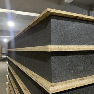 Factory Wholesale Mgo Board Waterproof Anti-Earthquake <strong>Building</strong> Material 60/75/100mm Thickness Mgo Board / Osb Board <strong>Sip</strong> Panel - Product Image 5