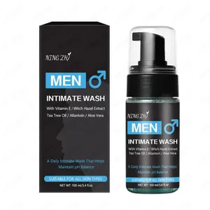 Ningzhi best sellers low price wholesale price cool feeling antibacterial male intimate wash