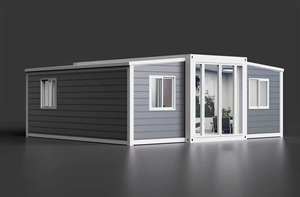 บ้านคอนเทนเนอร์ขนาด 30 ฟุต ขายดี พร้อมห้องน้ำ ห้องครัว บ้านสำเร็จรูปแบบขยายได้ วิลล่า/อพาร์ทเมนท์สำหรับอยู่อาศัยในเมือง ขนาด 30 ฟุต รุ่น C - Product Image 4