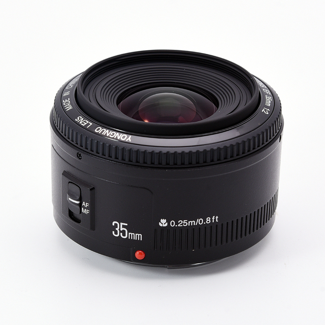 YONGNUO YN35mm F2 Lens for canon EF Mount Auto Focus Full Frame Standard Prime Lens for DSLR Camera