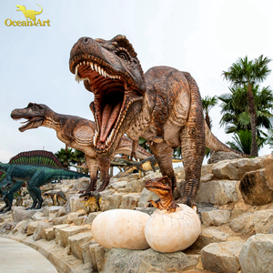 Fabricant de modèles de dinosaures animatroniques pour parcs à thème jurassiques, conception de dinosaures de grande taille pour parcs à dinosaures OA1117, dinosaure animatronique OA1117 - Product Image 3