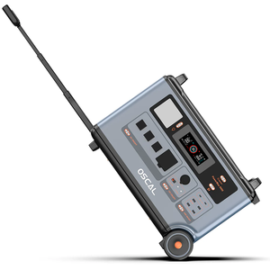European LiFePO4 Stacked Battery 3600Wh 1500W MPPT Pure Sine Wave Remote Control Solar Portable <b>UPS</b> <b>Power</b> Station - Product Image 3