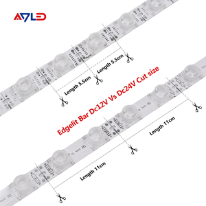 ADLED 18 <b>LEDs</b> Edge <b>Lighting</b> Module for Slim Fabric Lightbox High Brightness 3030 6500K <b>LED</b> <b>Bar</b> for Advertising Textile Frames - Product Image 1