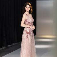 Robe de soirée personnalisée sans manches à sequins pour femme, sexy, ajustée, dos nu, taille haute, tressée, longueur mi-longue