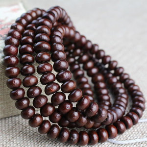 Bodhi Seed <b>Bracelet</b> 108 Beads 7mm <b>Ball</b> Shape Ethnic Style For Religious Ceremonies - Product Image 1