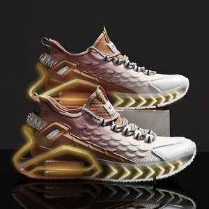 Zapatillas Deportivas Casuales Transpirables de Verano con Suela de TPU, Ligeras, con Cordones, para Correr, Caminar, para Hombre, para Toda la Temporada - Product Image 2