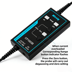 Sensor de Corriente de Doble Rango Micsig CP1003B, Sonda de Alta Frecuencia de 100MHz para CA/CC - Product Image 3
