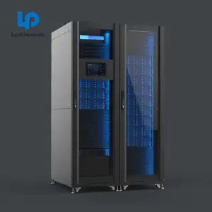 Ningbo Lepin Factory Custom Glass Door 42U CAC Server Rack IDC Network Cabinet Price List