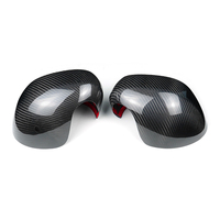 Coque de rétroviseur extérieur en fibre de carbone véritable, accessoires de décoration pour Mini F56 2021-2024, conduite à droite