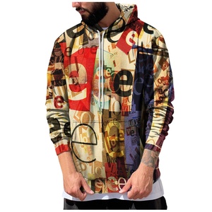 Sudadera con Capucha Personalizada ODM para Hombre, Talla Grande, 100% Algodón, Transpirable, Estampada, Sin Mangas, 330g, con Bolsillo, Novedad de Verano - Product Image 6
