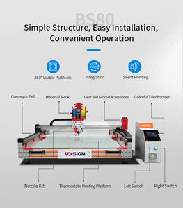 Easy Operation Multi-color <strong>3D</strong> Sign Printer High Precision Speed Auto-Leveling <strong>3D</strong> Printer for Advertising Channel Letter Sign - Product Image 2