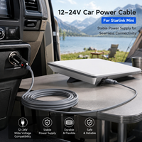 Kabel Daya Pemantik Rokok Mobil 12-24V untuk Starlink Mini DC Plug Power Cord Output Stabil Plug and Play OEM ODM