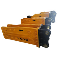 Martillo Hidráulico SB81 SB121 de 140 mm y 155 mm para Excavadoras de 20-30 Toneladas, Compatible con Sany SY215 SY335 CAT 320 330