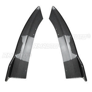 กันชนหลังลิปดิฟฟิวเซอร์สปอยเลอร์ข้างสำหรับ Mercedes-Benz C-Class W206 C200 C260 C300 AMG 2022 + ชุดบอดี้คิท - Product Image 2